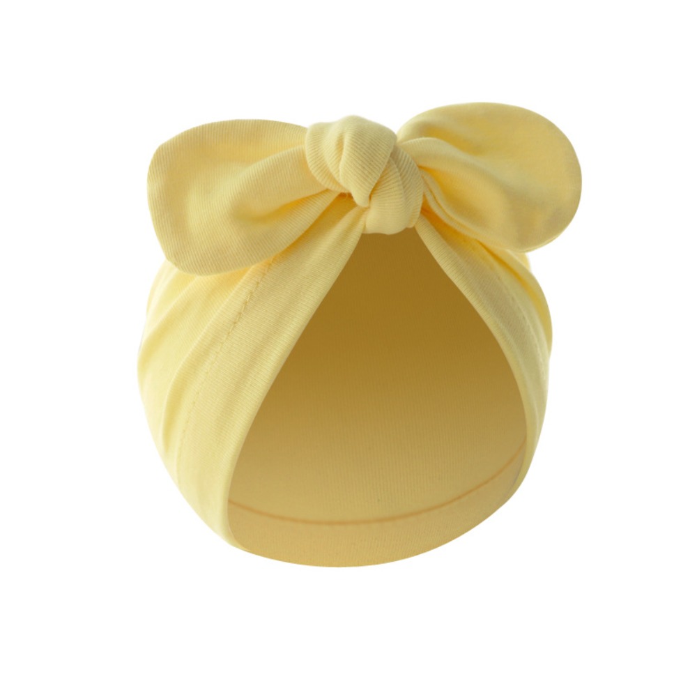 Infant Beanie Hat With Ears - Cappello da neonato per bambina Cappello