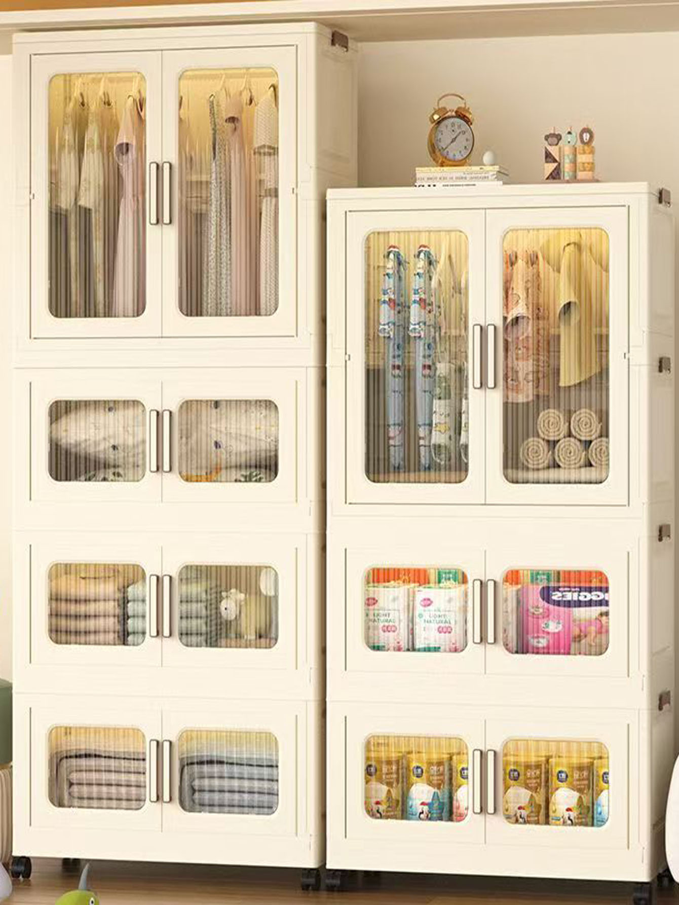 Baby Clothes - Armadio pieghevole per la casa, mobiletto
