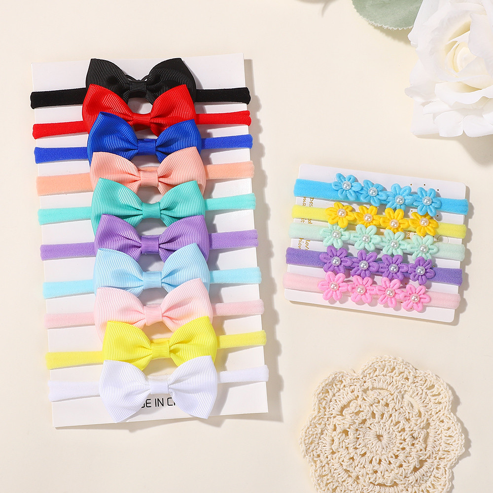 Baby Gear - 15 pezzi fascia elastica con fiocco