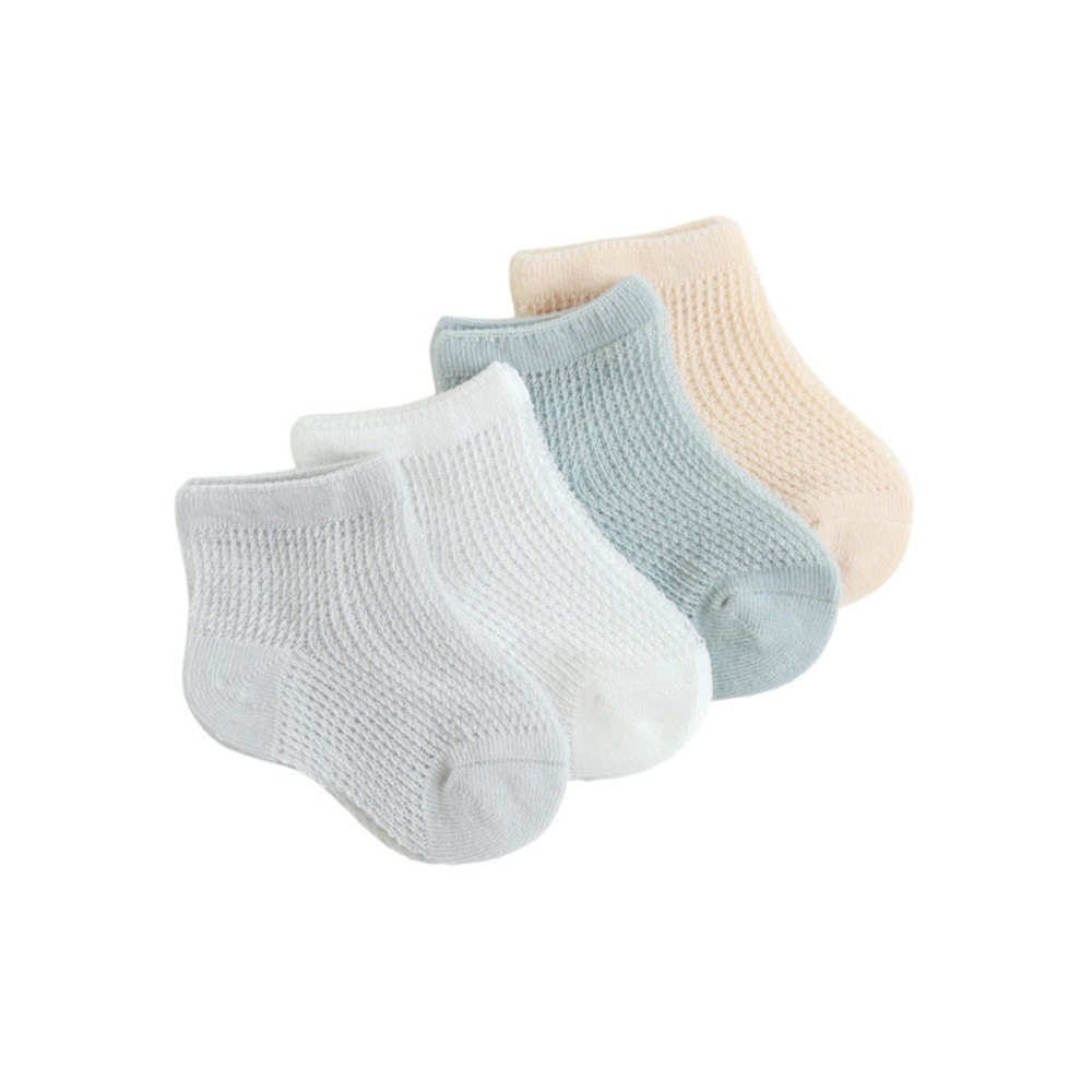 Unisex Baby Socks Non Slip - 4 paia di nuovi calzini in
