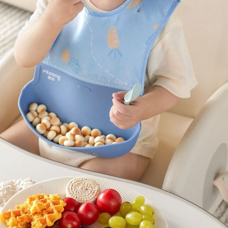 Bavaglino impermeabile per bam - Waterproof Baby Bibs Silicone recensione e prezzo