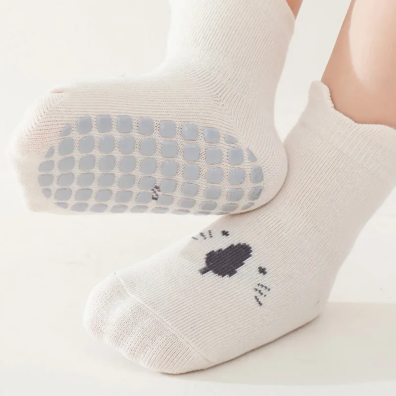 3/5 paia di calzini da pavimen - Unisex Baby Socks Non Slip recensione e prezzo