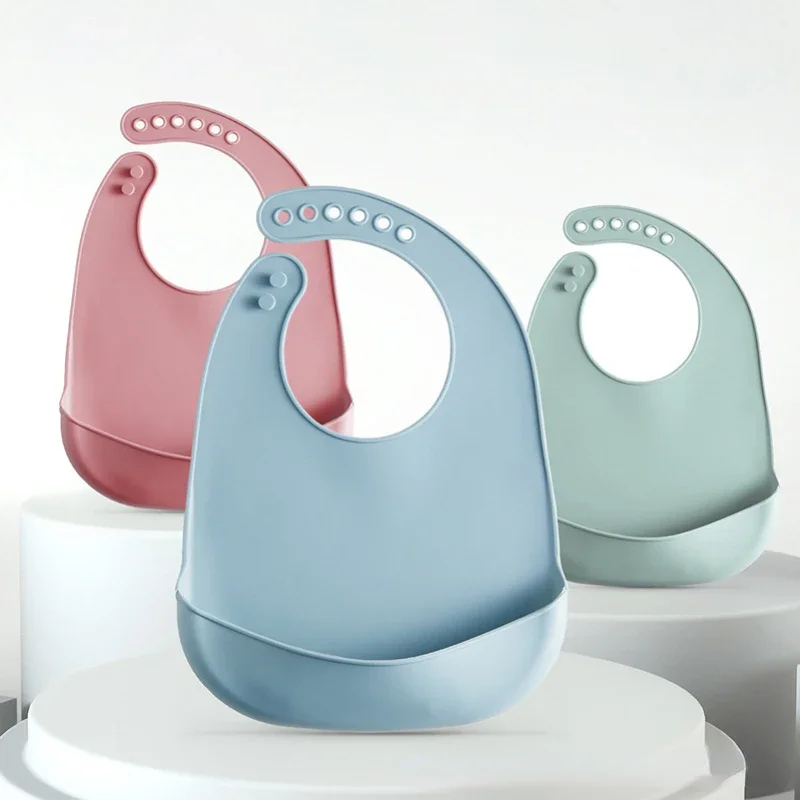 1/2 Pezzi Bavaglino Regolabile - Waterproof Baby Bibs Silicone recensione e prezzo