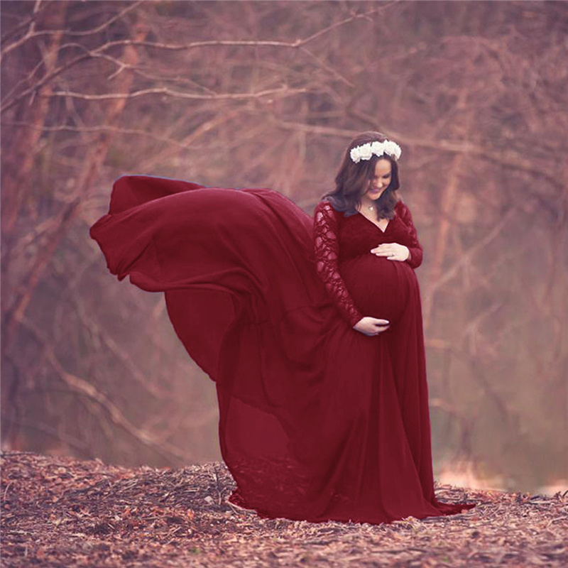 Nuovo pizzo Chiffon maternità  - Maternity Wear recensione e prezzo