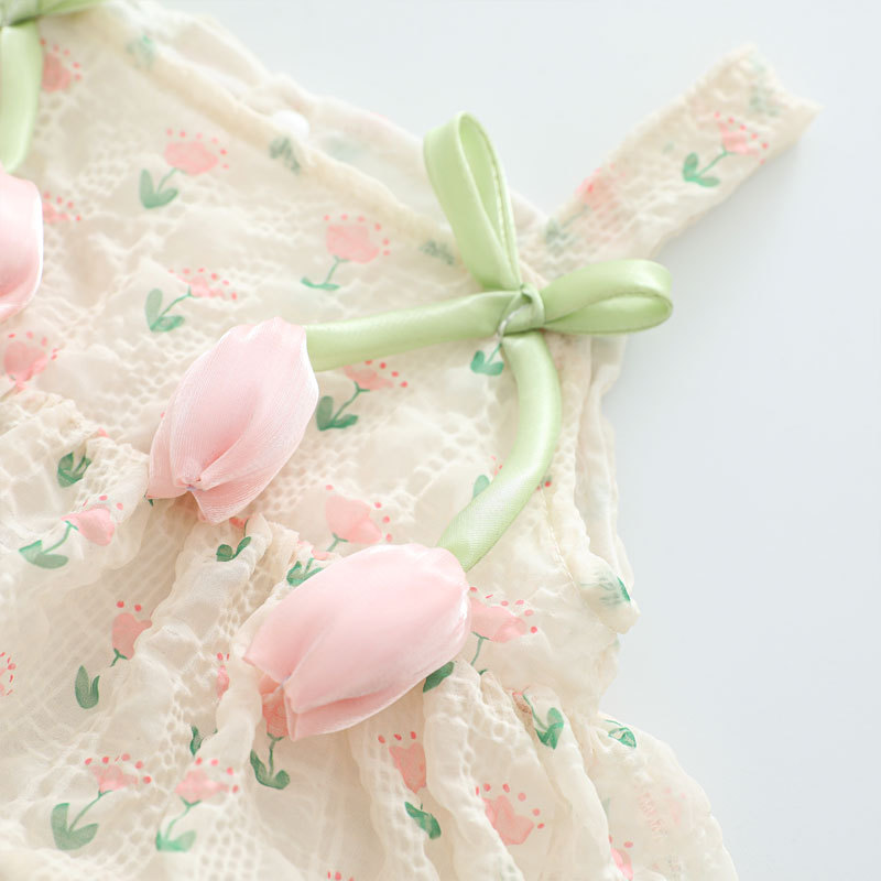 Tutina Estiva da Principessa p - Newborn Baby Girl Romper Floral recensione e prezzo