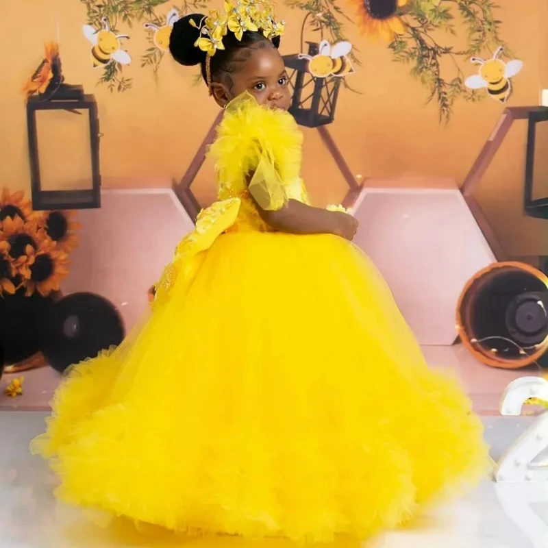 Abiti da ragazza di fiore rosa - Toddler Girl Tulle Party Dress recensione e prezzo