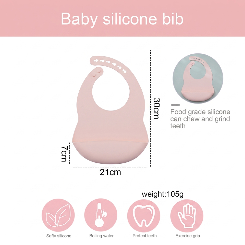 Bavaglini per bambini per l'or - Waterproof Baby Bibs Silicone recensione e prezzo