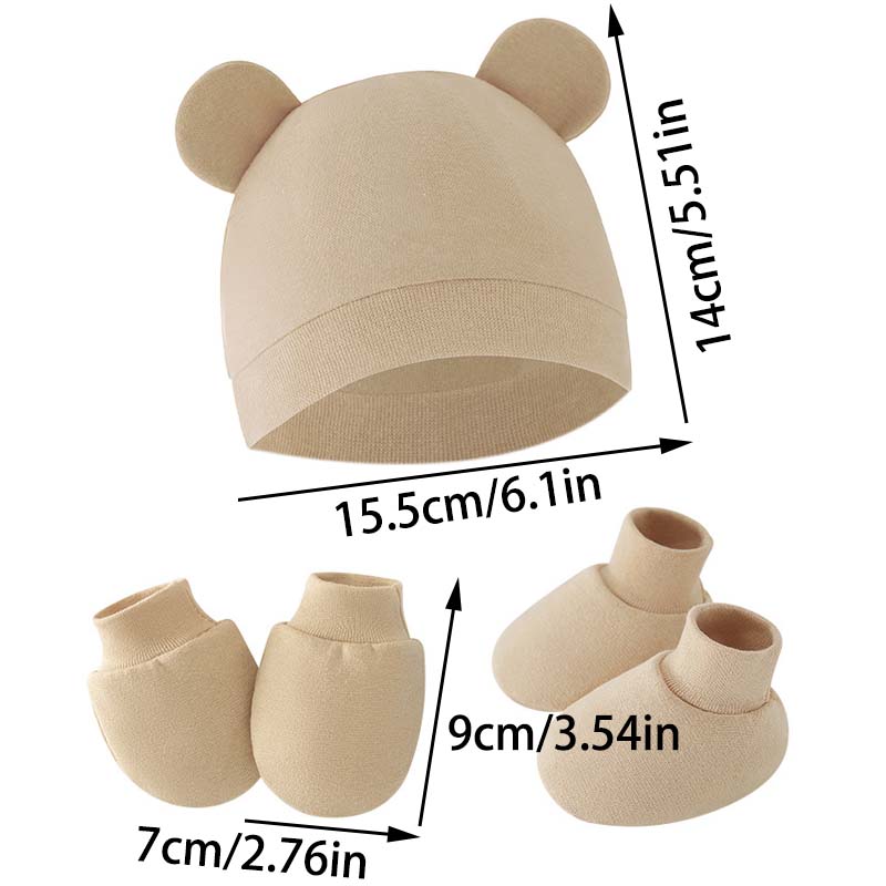 Set Cappello, Guanti e Calzini - Infant Beanie Hat With Ears recensione e prezzo