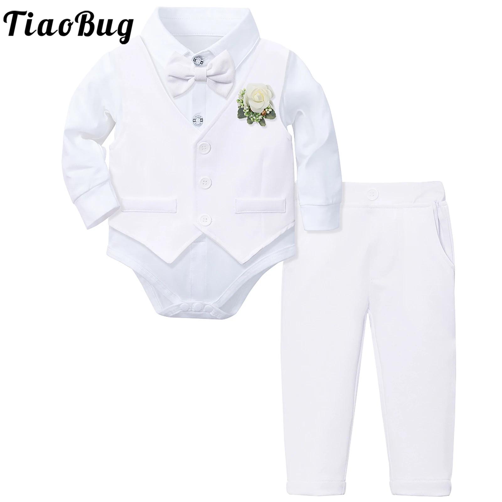 Neonati maschi Vestiti da batt - Baby Boy Suit Set Baptism recensione e prezzo