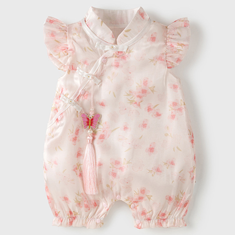 Vestiti estivi per ragazze app - Newborn Baby Girl Romper Floral recensione e prezzo