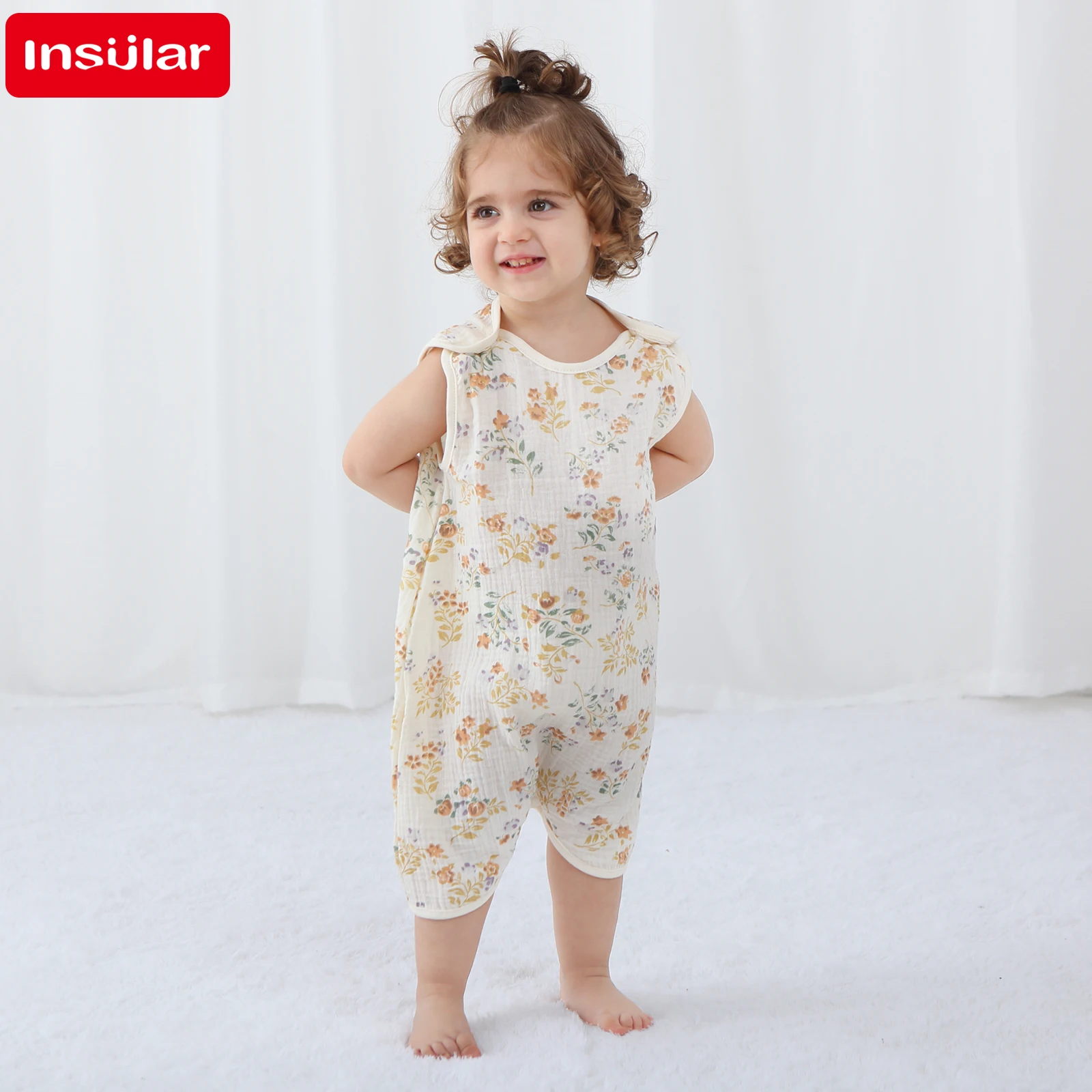 Tutina per Neonata INSULAR, Mo - Newborn Baby Girl Romper Floral recensione e prezzo