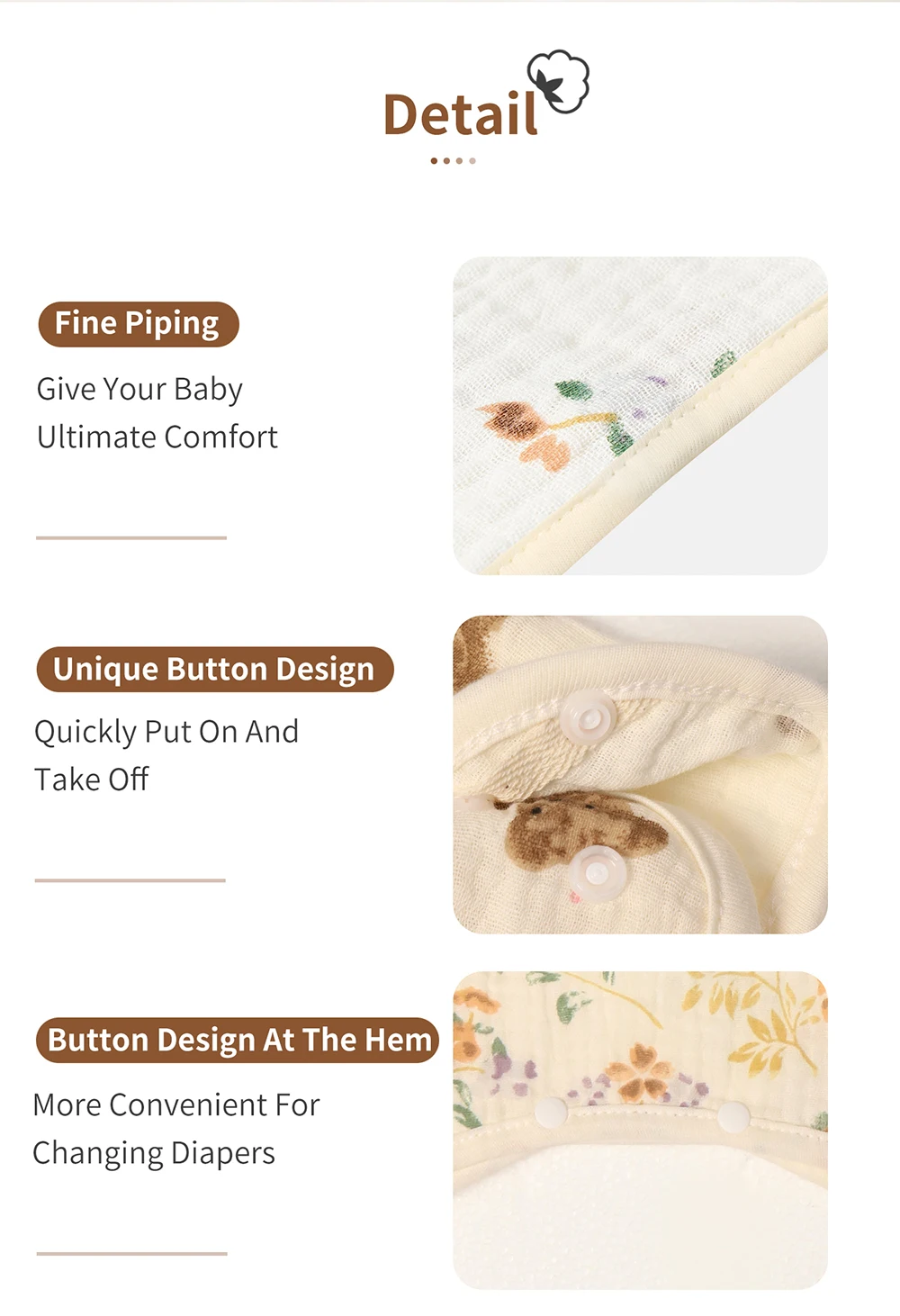 Tutina per Neonata INSULAR, Mo - Newborn Baby Girl Romper Floral recensione e prezzo