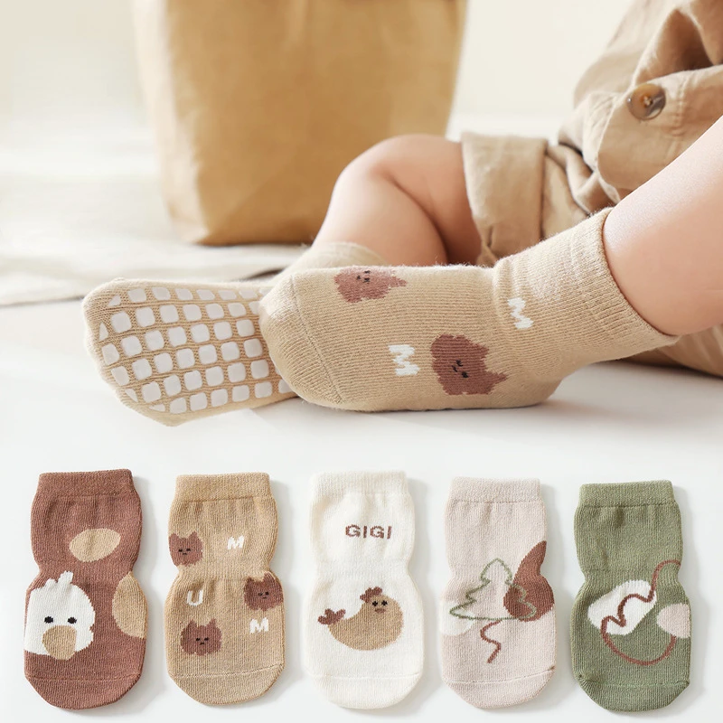 Nuovo autunno inverno Kawaii c - Unisex Baby Socks Non Slip recensione e prezzo