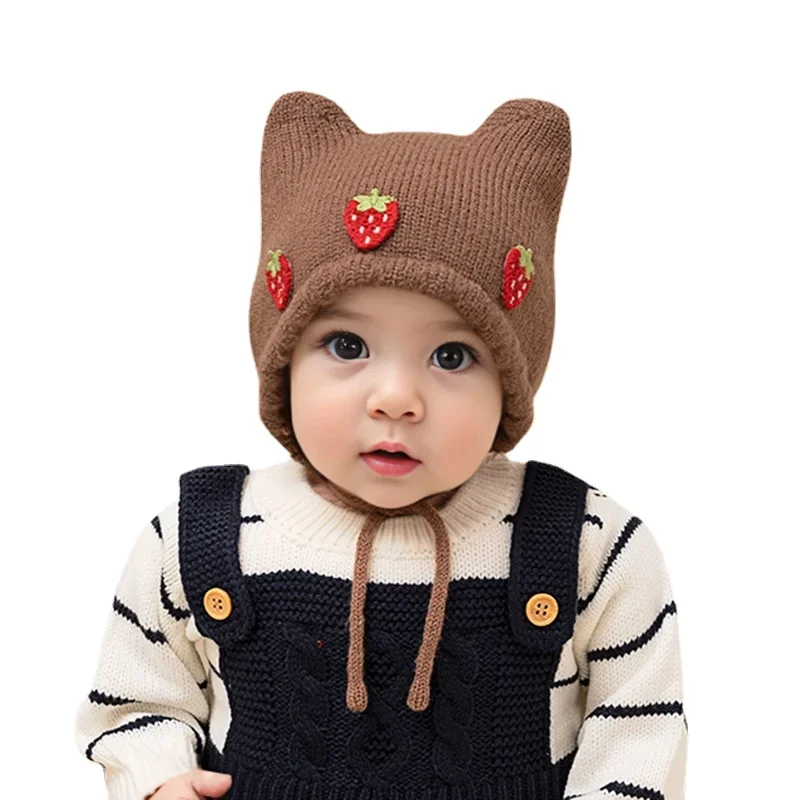 Nuovo autunno inverno neonata  - Infant Beanie Hat With Ears recensione e prezzo