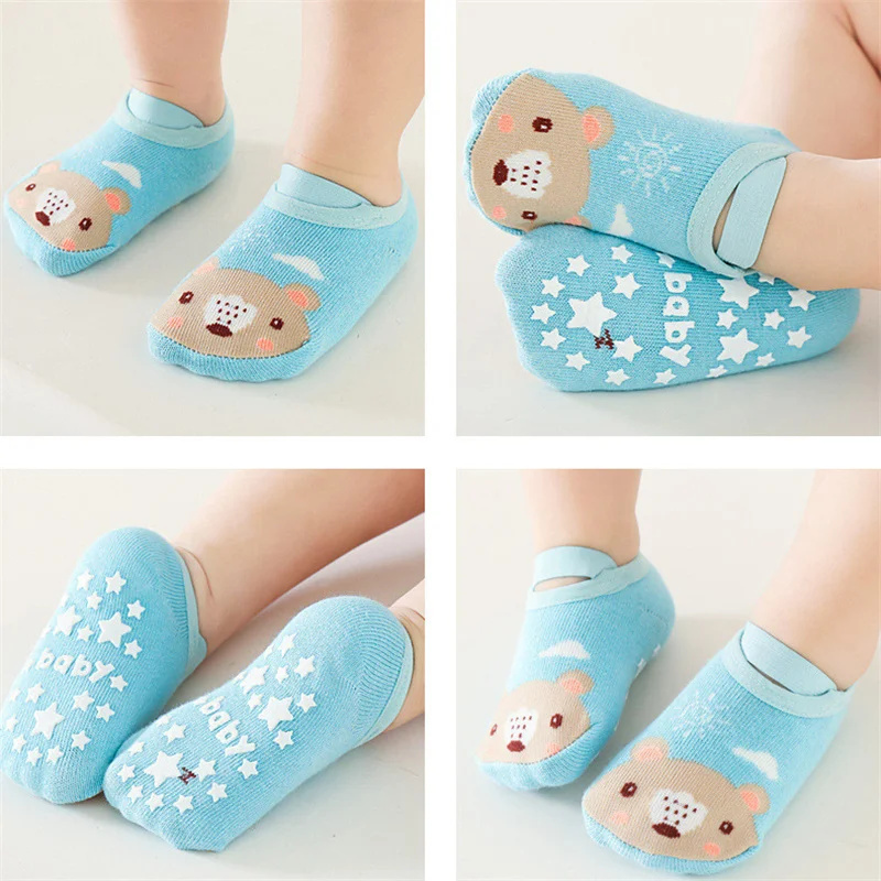 0-3 anni Neonate Ragazzi Calzi - Unisex Baby Socks Non Slip recensione e prezzo