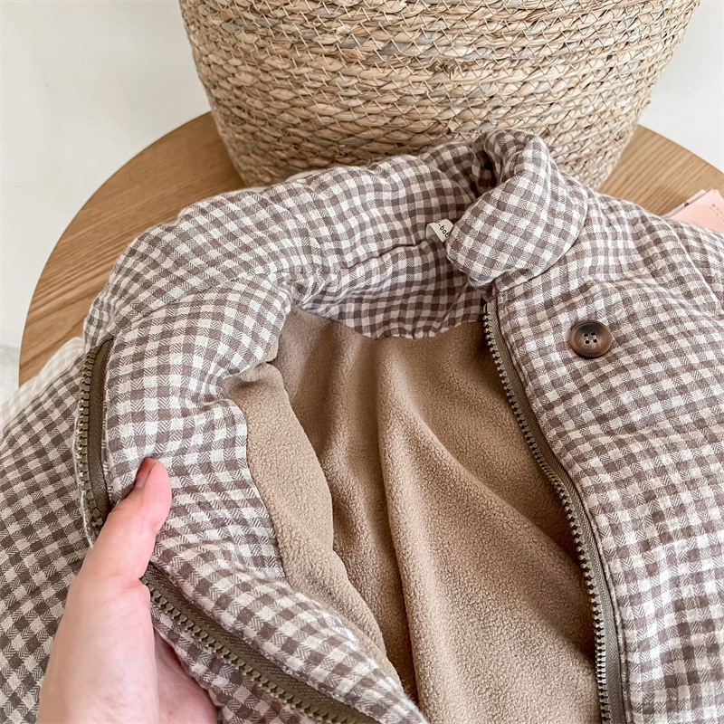 Giacca Trapuntata a Quadretti  - Toddler Boy Winter Fleece Jacket recensione e prezzo