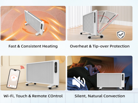 Riscaldatore Elettrico Radiant - Nursery recensione e prezzo