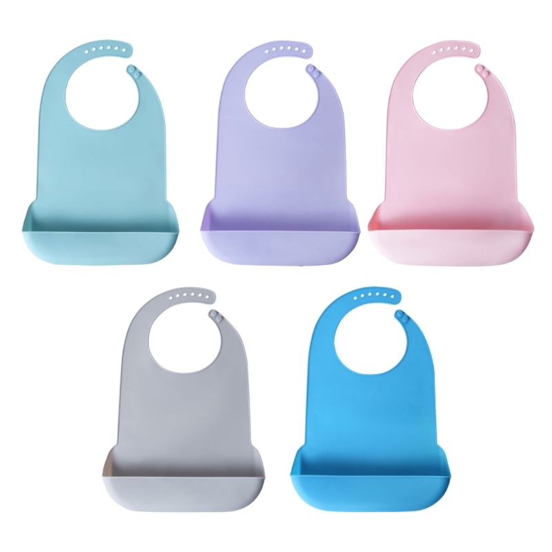 Bavaglino per adulti in silico - Waterproof Baby Bibs Silicone recensione e prezzo