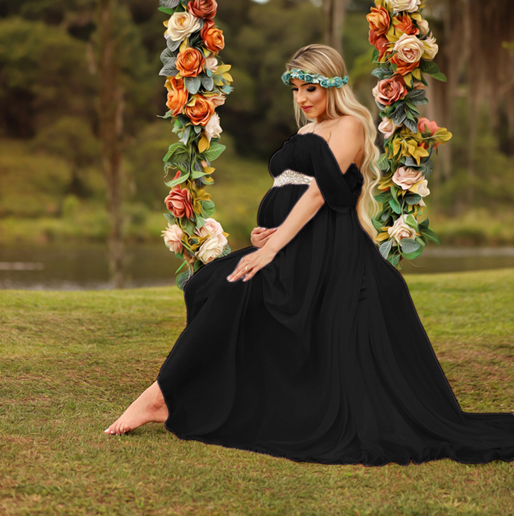 Abito lungo da donna europeo e - Maternity Wear recensione e prezzo