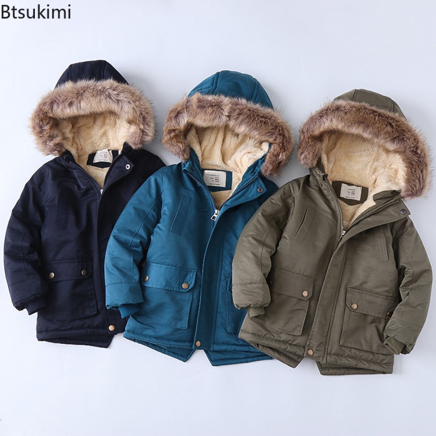 Cappotti foderati in pile per  - Toddler Boy Winter Fleece Jacket recensione e prezzo